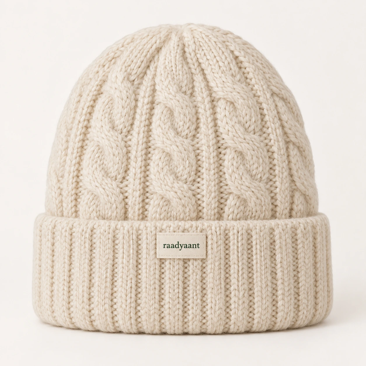 Birch ivory Birch Cable Beanie, knit beanie