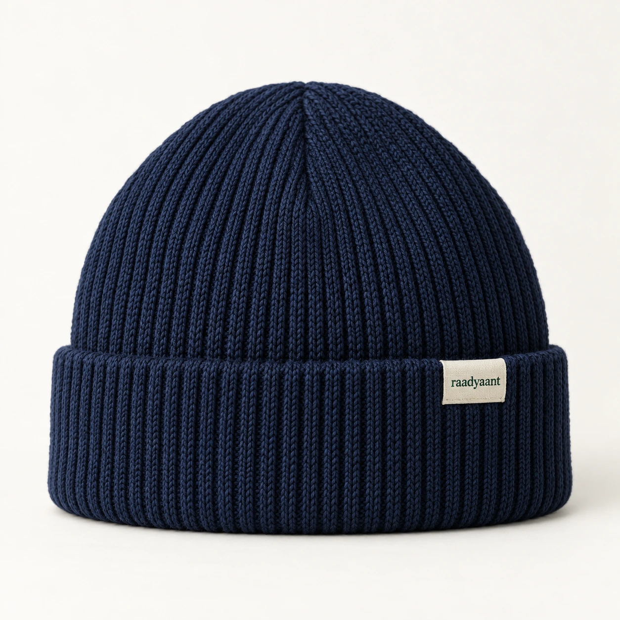 Navy Harbor Fisherman Beanie, knit beanie