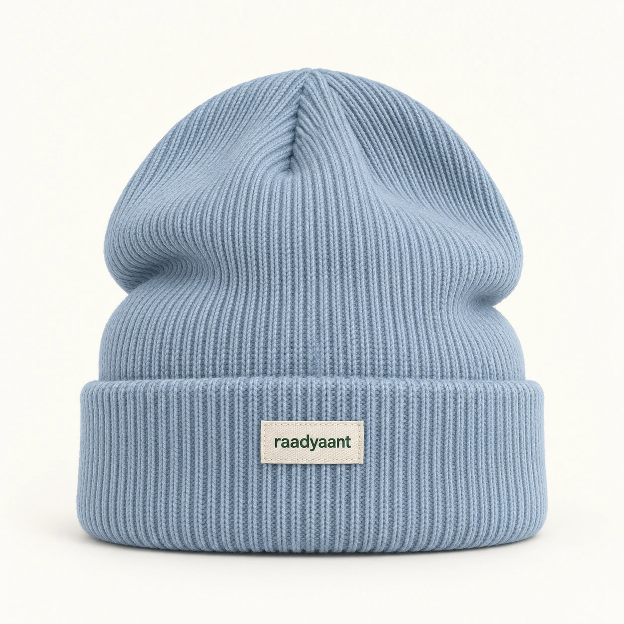 Mist blue Mist Slouch Beanie, knit beanie